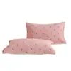 Funda de Almohada de Gasa de Algodón Puro, Funda de Almohada Suave de Alta Gama, Antideslizante para Adultos, Sin Pelusa, Para Estudiantes Nuevos, Pareja, Funda de Algodón