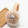 Orejeras de Peluche de Conejo Lindas de Dibujos Animados de Invierno Labubu para Estudiantes y Niños, Protección Auditiva Antihielo, Calentadores de Orejas, Cubreorejas