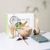Juego de Té Matcha Estilo Japonés traje Cerámica de Cambio de Horno Baibenli Juego de Té Matcha Estilo Japonés traje Caja de Regalo de Té Estilo Japonés Juego Exclusivo