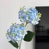 Hortênsia Artificial de Anjo com 2 Cabeças para Casamento, Hotel, Decoração de Casa, Paisagismo, Arranjo Floral, Arranjo de Flores Artificiais de Hortênsia