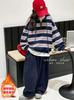 Traje de Terciopelo para Niñas Otoño e Invierno, Conjunto de Dos Piezas de Sudadera de Moda para Niños, Ropa Deportiva Casual para Niños Tallas Mediana y Grande