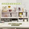 Estilo Ins1 Novo Rack de Armazenamento de Mesa com Camada Dupla e Aumento de Altura Rack Organizador para Armazenamento de Livros, Papelaria, Cosméticos de Dormitório e Escritório