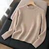Ropa de punto acanalado vertical de cuello medio alto para niños de comercio exterior de otoño e invierno, suéter de color liso, elástico, corte ajustado, manga larga, unisex, top base para niños