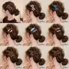 Clipes de franja atacado Yiwu outono e inverno, presilhas de cabelo elegantes Maillard, presilhas BB requintadas de alta qualidade, grampos de cabelo, acessórios de cabelo femininos, adereços de cabeça