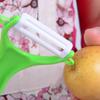 Punto del fabricante Pelador de cerámica Rallador de cerámica Pelador de verduras Pelador de frutas Cubiertos de cerámica para pelar