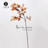 Venda Direta da Fábrica flor artificial folha de leque prateada imitação de flor seca flor artificial decoração de casa sala de estar nórdica decoração de mesa de casamento