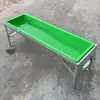 Comedero para Ovejas, Comedero para Ganado, Comedero de Plástico para Ganado, Bebedero, Comedero, Comedero con Rejilla para Cría de Ovejas
