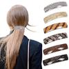 El Clip de Resorte Más Vendido de Amazon Pinza para Cola de Caballo Semi-recogida Accesorios para el Cabello Pinza para el Cabello Creativa Versátil Pinza de Boca Puntiaguda Pinza de Una Palabra Venta al por Mayor