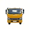 Caminhão Guincho Jiefang Tiger V Placa Azul, um Veículo Guincho Duplo com Capacidades de Resgate Abrangentes, Eficiente, Estável, Conforme e Plataforma Pesada