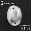 Venta Directa de Fábrica Aluminio Espacial Gancho de Ducha de Mano sin Taladro Soporte Base Ajustable para Baño Portaducha Transfronterizo