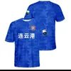 Superliga de China Jiangsu Equipo de la Ciudad de Nanjing Edición para Aficionados Camiseta de Aficionado Camiseta 3D Estampada