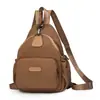 Mochila feminina multifuncional, leve e versátil, mini bolsa de peito, bolsa pequena de ombro único de alta qualidade, bolsa transversal feminina