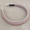 Diadema de perlas de alta gama, sencilla y combinable, para mujer y niña, ideal para lavarse la cara, elegantes pinzas coreanas para el cabello, accesorios para el cabello.