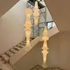 [Transfronteiriço] Lanternas de Papel Decorativas Vintage Estilo Japonês, Luzes Pendentes para Vilas, Luzes para Vitrine de Loja de Roupas, Papel de Seda Wabi-Sabi