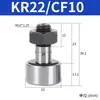 Rodamiento de Agujas de Rodillo de Tornillo CF3 4 5 6 8 10 12 16 18 20 24 30KR Seguidor de Leva