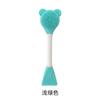 Pincel Facial de Urso com Duas Cabeças Tpe Escova de Limpeza Facial Multifuncional Bastão de Ajuste para Máscara Tipo Pomada Ferramenta de Beleza