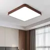 [Transfronterizo] Espectro de Iluminación para Habitación con Textura de Madera Lámpara de Dormitorio Zhongshan Estilo Antiguo Lámpara de Techo Completa Nueva Protección Ocular Del Iluminación