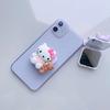 Espelho Quadrado Suporte de Airbag Espelho de Mesa Sanrio Suporte para Celular Espelho de Maquiagem Urso Fofo de Desenho Animado Plástico