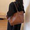 Bolso Retro de Alta Gama Transfronterizo de Gran Capacidad para Mujer 2025 Nuevo Estilo Bolso de Hombro Bolso para Ir al Trabajo Bolso Tote de Moda