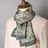 Lenço de Seda de Amora de Alta Qualidade para Homem Lenço de Seda Primavera Outono e Inverno Estilo Chinês Listra Longa Presente de Negócios para Namorado