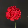 72 Piezas de Flores Artificiales de Hortensia Grande de Cinco Pétalos para Montaje de Escena, Decoración de Hotel de Boda, Flores Falsas, Accesorios de Fotografía, Flores Artificiales