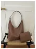 Bolsa Tote Estilosa com Textura Trançada Retrô para Mulheres, Nova Moda, Super Popular, Grande Capacidade, para o Dia a Dia, Bolsa para Mãe e Filho, Bolsa de Ombro Único Transversal