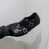 Mocasines forrados de felpa para mujer, estilo retro francés británico otoño/invierno, sin cordones, zapatos de algodón de punta profunda, zapatos pequeños de cuero, otoño/invierno