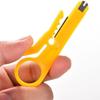 Pinzas pelacables al por mayor transfronterizas herramienta pelacables simple pinzas crimpadoras de cables cuchillo amarillo pequeño multifuncional cortacables