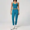 Traje Deportivo de Verano 2026 Cintura Alta Levanta Glúteos Fitness Secado Rápido Correr Deportivo Espalda Bonita Traje de Yoga para Mujer 9616