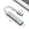 Hub USB 3.0 Estación de Acoplamiento para Laptop Dock de Expansión Multi-Puerto con Cable Extensor Divisor Multifunción