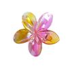 Europa y Estados Unidos clip de pelo de flor de huevo de colores transfronterizo clip de flor clip de tiburón de dama elegante accesorios para el cabello de vacaciones en la playa tocado