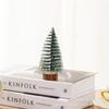 Fornecido Diretamente pelo Fabricante, Decorações de Natal, Enfeites de Mesa, Presentes, Árvores de Natal Pequenas de Pinheiro com Pontas Brancas, Árvores de Natal Pequenas, Luxo Leve