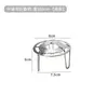Mini Estante Plegable de Acero Inoxidable para Vaporera Hogareña Modelo Nuevo 2026 Estante para Baño María Cesta Vaporera Estante para Olla a Presión