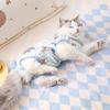 Ropa para Gato Anti-pelusa Verano Delgada Gato Muppet Gatito Mascota Gatito Destete Gato Vientre Ropa Protectora