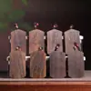 Venta al por mayor de Artesanías de Madera con los Doce Signos del Zodíaco y los Ocho Santos Patronos Tallados, Incluyendo Colgantes y Adornos de Buda