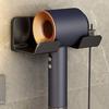 Soporte para Secador de Pelo, Estante de Almacenamiento para Baño sin Taladro, Soporte Universal para Secador de Pelo Montado en Pared para Organización de Cocina y Baño