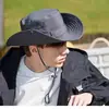 Sombrero Vaquero de Mezclilla Combinable para Hombre y Mujer para Montañismo al Aire Libre Verano Sombrero para el Sol Pesca Protector Solar Sombrero de Pescador Camping Transpirable