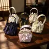 Bolsa para Xícara de Chá Impressão Rápida Bolsa para Armazenamento de Conjunto de Chá Bolsa Protetora Espessa para Bule e Xícara de Chá Bolsa Portátil para Cerimônia do Chá Caixa de Lenços