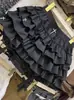 Subcultura Estilo Gótico Cruz Preto Saia Bolo Feminina Verão Sexy Saia Fofa Cintura Alta Saia Justa
