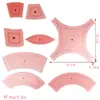 Regla Acrílica para Costura y Patchwork Regla de Diseño de Ropa 90 grados Tela Cortada Irregularmente Regla Doble Plantilla de Patchwork Transfronterizo
