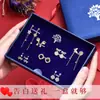 Aretes Plata 925 Caja de Regalo de Una Semana Aretes de Camelia de Lujo de Gama Alta Regalo de Cumpleaños San Valentín para Mujeres