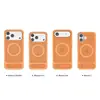 Funda de teléfono con refrigeración celular para iPhone 17 con soporte invisible, funda de teléfono magnética Magsafe para Xiaomi 17 Pro