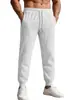 Pantalones casuales jacquard para hombre transfronterizos Amazon europeo y americano primavera y otoño comercio exterior color liso cordón casual sueltos deportivos joggers