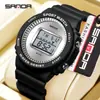 Reloj de Vestir DIY Sanda para Hombres y Mujeres, Temporizador de Cuenta Regresiva Multifuncional, Modo de Sueño, Reloj Electrónico Luminoso, Reloj Deportivo Impermeable para Estudiantes