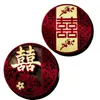 Adesivos "Felicidade Dupla" para casamentos, especiais para decoração do quarto nupcial, decoração de casamento, porta, porta de entrada da casa nova, quarto, artigos 3D "Felicidade Dupla"