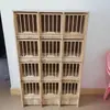Caja Nidada Grande para Palomas de Competición, Jaula de Emparejamiento, Equipo para Palomas de Cría, Combinación de Madera Maciza para Palomas de Cría, Madera de Talla Única