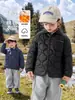 Jaqueta de algodão impermeável para meninos da Europa Ocidental, casaco de inverno leve, novo estilo para crianças mais velhas, roupas infantis, roupas de bebê, moda de inverno