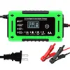 Cargador de Batería de Plomo-Ácido Inteligente de Pulso 12V6A 110 Voltaje Amplio para Coche y Motocicleta, Venta al por Mayor