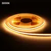 Fita de LED COB de corte livre 12v24v baixa voltagem 8mm de largura 528 luzes/metro linear embutida para armário fita de LED flexível