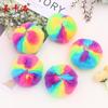 Pompón accesorios DIY bola de pelo 4 colores color ropa bolso zapatos y sombreros accesorios bola de pelo redonda accesorios colgante para teléfono móvil
